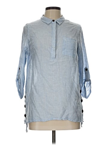 Zac & Rachel 3/4 Sleeve Button-Down Shirt (view 1)
