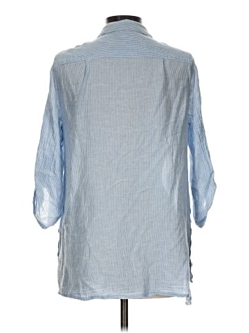 Zac & Rachel 3/4 Sleeve Button-Down Shirt (view 2)
