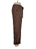 Lord & Taylor 100% Rayon Print Brown Casual Pants Size S (petite) - photo 4