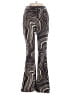 Motel Print Brown Active Pants Size XXS - photo 1