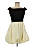 Prettygarden Color Block Yellow Cocktail Dress Size M - photo 1