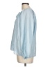 Dylan Blue Long Sleeve Blouse Size L - photo 5
