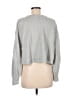 Fab'rik Metallic Silver Pullover Sweater Size M - photo 2