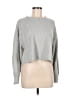 Fab'rik Metallic Silver Pullover Sweater Size M - photo 1