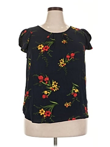 Dna Couture Short Sleeve Blouse (view 1)