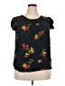 Dna Couture Black Short Sleeve Blouse Size 2X - photo 1