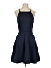 Jodi Kristopher Solid Blue Cocktail Dress Size 3 - photo 1
