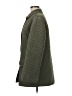 Hilary Radley 100% Polyester Argyle Green Coat Size M - photo 5