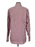 Banana Republic Checkered-gingham Red Long Sleeve Button-Down Shirt Size M - photo 2