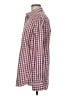 Banana Republic Checkered-gingham Red Long Sleeve Button-Down Shirt Size M - photo 5