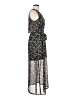 Walter Baker 100% Polyester Paisley Black Casual Dress Size 8 - photo 4