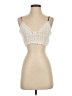 Shein 100% Polyester Ivory Tank Top Size 4 - photo 1