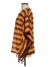 All @ Once 100% Polyester Orange Poncho Size Sm - Med - photo 5