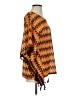 All @ Once 100% Polyester Orange Poncho Size Sm - Med - photo 4