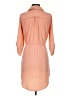 Sienna Sky 100% Polyester Solid Pink Orange Casual Dress Size S - photo 2