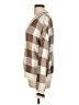 Shein 100% Acrylic Checkered-gingham Brown Pullover Sweater Size L - photo 5