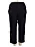 Appleseeds Solid Black Casual Pants Size 3X - photo 1
