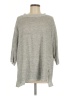 Eileen Fisher 100% Linen Gray Pullover Sweater Size Lg - XL - photo 1