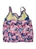 Unbranded Floral Pink Swimsuit Top Size L (estimated) - photo 2