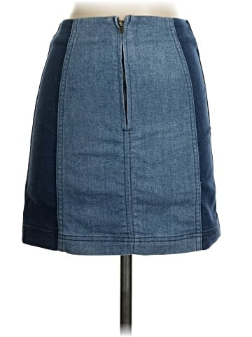 Free People Denim Skirt (view 2)
