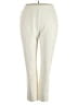 JM Collection Ivory Casual Pants Size 3X - photo 1