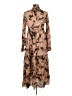 Assorted Brands 100% Viscose Animal Print Brown Casual Dress Size XS - photo 2