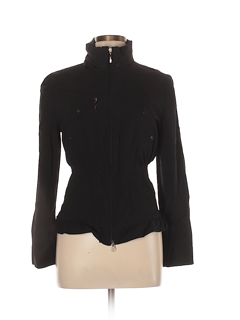 Anatomie Solid Black Jacket Size L - 78% off | thredUP