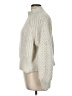 H&M Solid Ivory Turtleneck Sweater Size M - photo 5