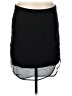 Mason Solid Black Casual Skirt Size 6 - photo 1