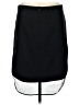 Mason Solid Black Casual Skirt Size 6 - photo 2