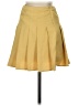 Bailey Rose 100% Polyester Solid Yellow Formal Skirt Size XS - photo 2