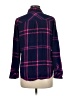 Rails 100% Rayon Plaid Purple Long Sleeve Button-Down Shirt Size M - photo 2