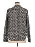 J.Crew Factory Store 100% Polyester Black Long Sleeve Blouse Size XL - photo 2