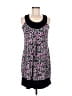 En Focus Studio Graphic Black Casual Dress Size 8 (petite) - photo 1