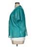 Another Thyme 100% Polyester Teal Kimono Size 16 - photo 5