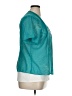 Another Thyme 100% Polyester Teal Kimono Size 16 - photo 4