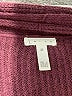 Leith Burgundy Cardigan Size XS - photo 7
