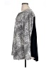 Rock & Republic 100% Polyester Silver Long Sleeve Blouse Size XL - photo 5