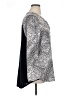 Rock & Republic 100% Polyester Silver Long Sleeve Blouse Size XL - photo 4