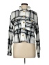 Just Polly 100% Polyester Silver Cardigan Size L - photo 1