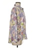 Assorted Brands 100% Rayon Print Gray Long Sleeve Blouse Size M - photo 4