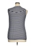 Perseption Concept Blue Sleeveless Top Size XL - photo 5