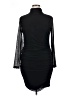 Shein Curve 100% Polyester Solid Black Cocktail Dress Size 16 Plus (2) - photo 1