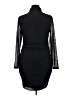 Shein Curve 100% Polyester Solid Black Cocktail Dress Size 16 Plus (2) - photo 2