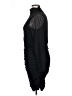 Shein Curve 100% Polyester Solid Black Cocktail Dress Size 16 Plus (2) - photo 5