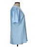 Unbranded Blue Short Sleeve Blouse Size L - photo 4