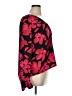 Nine West 100% Polyester Red Long Sleeve Blouse Size XL - photo 4