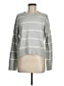 Olive and Oak Stripes Gray Pullover Sweater Size M - photo 1