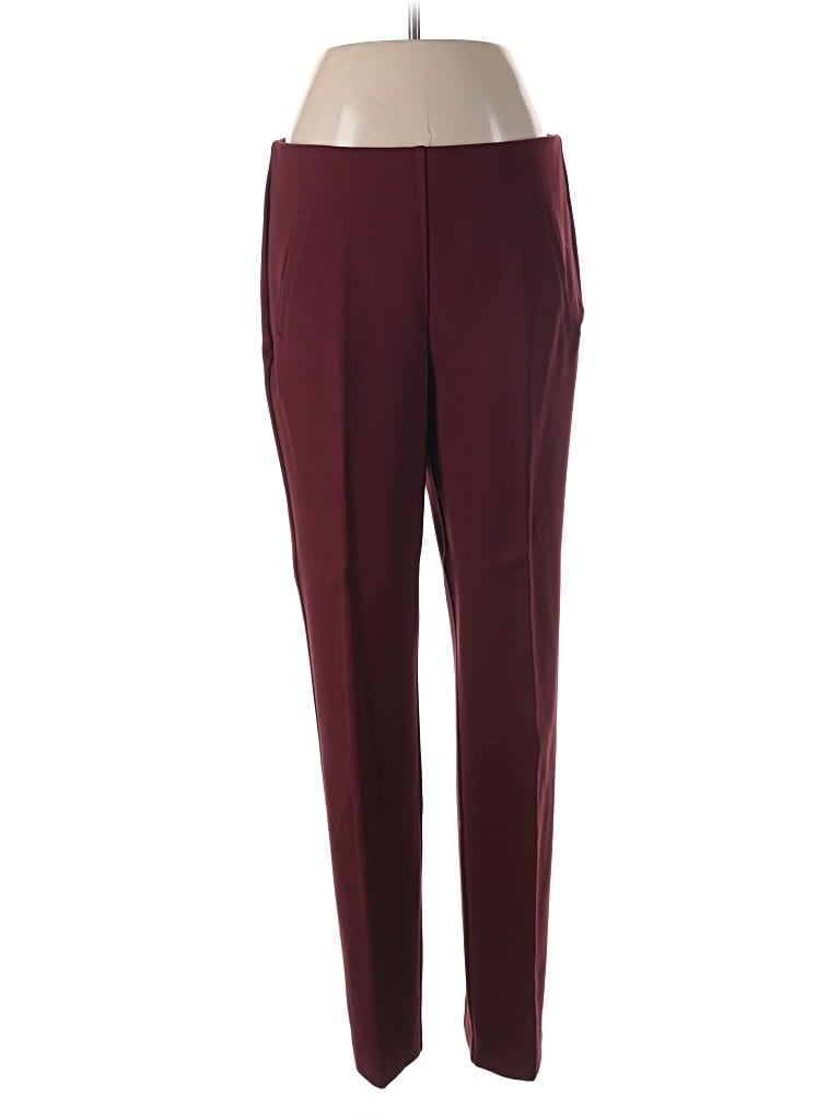 Pre-owned Chico's Dress Pants In Burgundy
