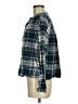 Gap 100% Cotton Plaid Green Long Sleeve Blouse Size M - photo 5